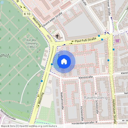 Kleiststr. 70, 24118, Kiel Ot Ravensberg