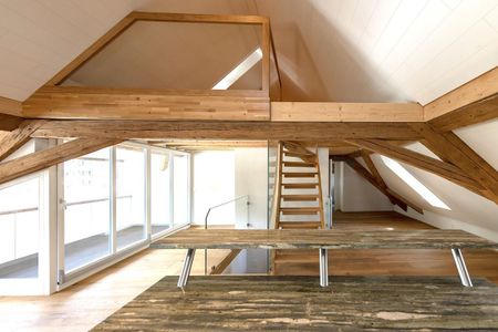 Grosse, moderne Dachwohnung mit direktem Liftzugang - Photo 2