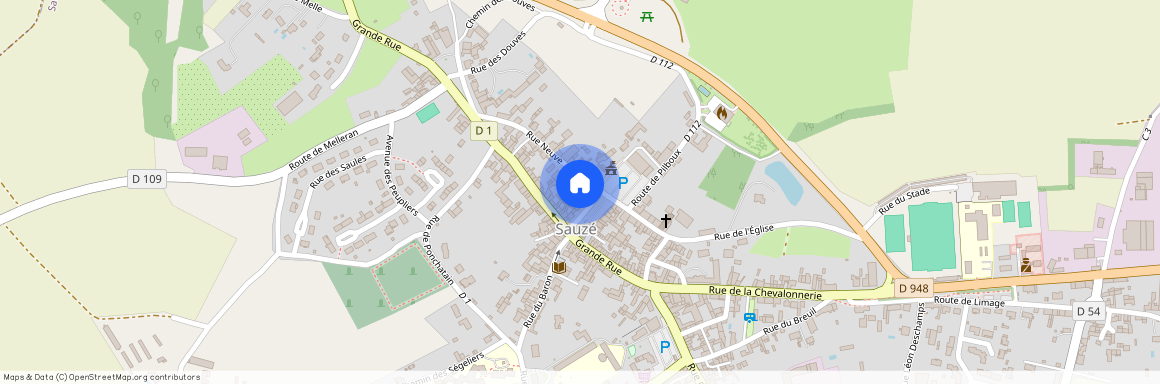 79190, Sauzé-Vaussais