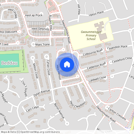 Heol Hensol, Beddau, Pontypridd, CF38