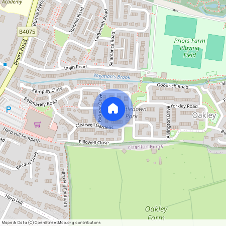 Ruardean Walk, Cheltenham, Gloucestershire, GL52