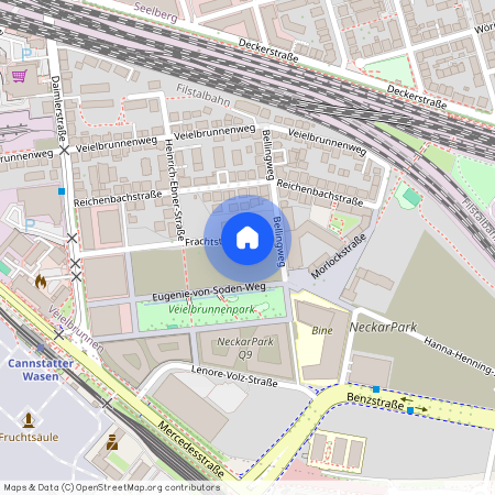 Frachtstraße 22 + 24, 70372 Stuttgart - Bad Cannstatt