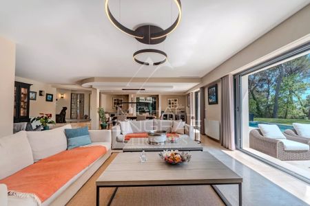 Mougins - Au calme absolu, villa de plain-pied - 5 chambras - Photo 5