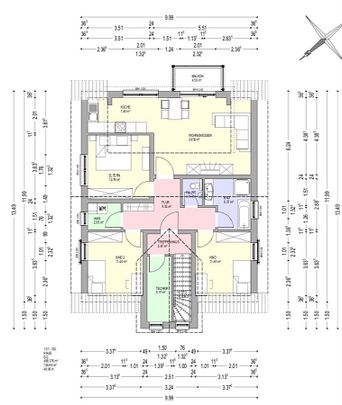 Neuwertige 4-Zimmer-Wohnung mit Balkon - Foto 1