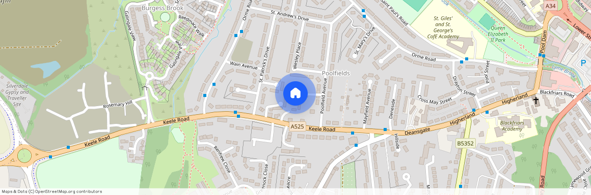 3 Castle Ridge, Newcastle, ST5 2TT