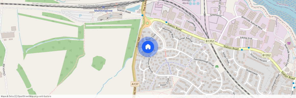 Constable Close, Lawford, Manningtree, Essex, CO11