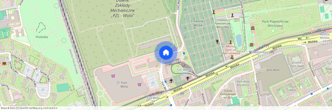 ul. Fort Wola, Ulrychów, Wola, Warszawa, mazowieckie