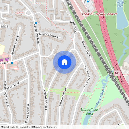 Stunning 1 bedroom flat in Fairmead Crescent HA8