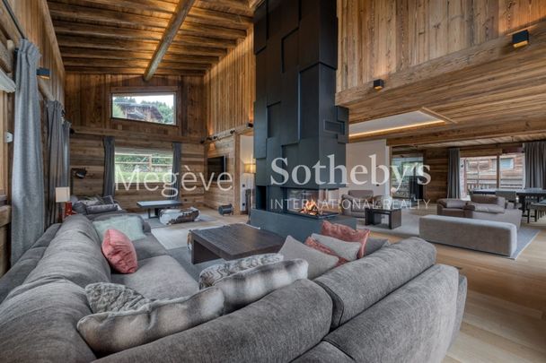 Chalet (O)urs Brun - Proche du centre de Megève - Photo 1