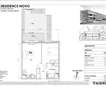 Location Appartement 2 pièces 41m² TOURCOING 59200 - Photo 5