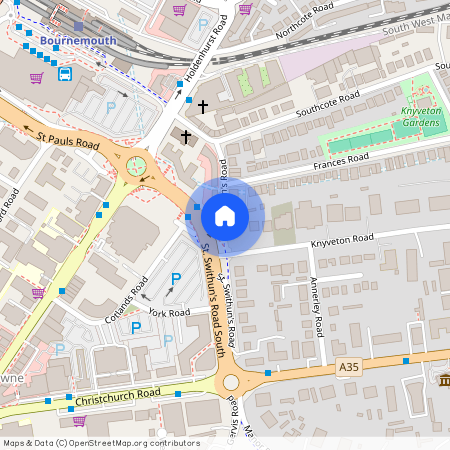 Knyveton Road, Bournemouth, Dorset, BH1 3QW