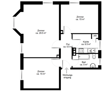 Helle Wohnung - ruhig gelegen - Photo 3