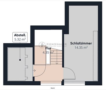 Naturnahe 2-Zimmer Maisionette-Wohnung in Kleinhöhenrain - Photo 1