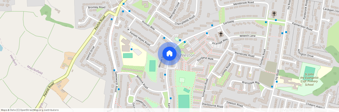 Weston Square, Macclesfield, SK11