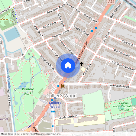 110 High Street Colliers Wood, London, Greater London. SW19 2BW