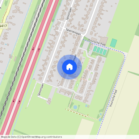 Adri Piecklaan, Hollandsche Rading