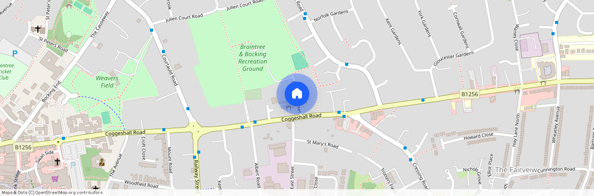 John Ray Street, Braintree CM7