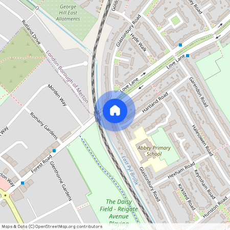 Glastonbury Road, Morden SM4