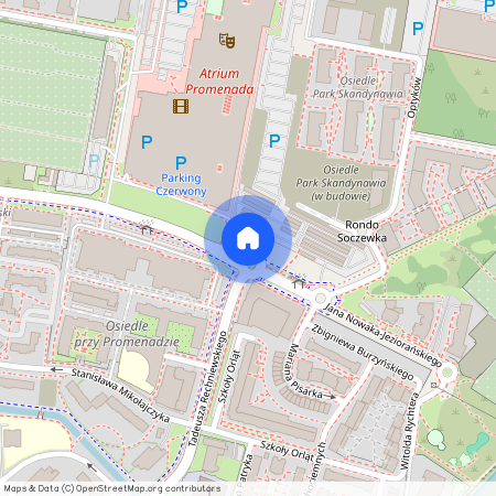 ul. Jana Nowaka-Jeziorańskiego, Gocław, Praga-Południe, Warszawa, mazowieckie