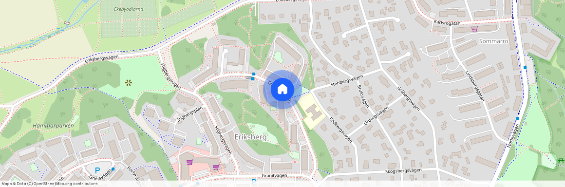 Glimmervägen, Uppsala