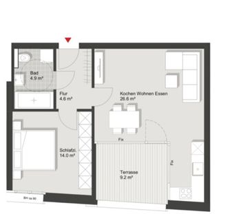 2 Zimmer-Wohnung | Lochau | Balkon - Photo 2
