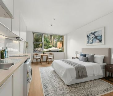 Move-In Ready Studio with Leafy Outlook and Resort Amenities - Photo 4