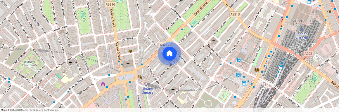 Eaton Terrace, Knightsbridge, SW1X