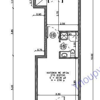 Studio/Γκαρσονιέρα για ενοικίαση Κέντρο (Κατερίνη) - Φωτογραφία 1