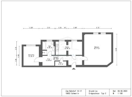 *Erstbezug* Wo die Direktion zu Hause war | Hochwertig ausgestattete 2-Zimmer-Wohnung mit Fahrstuhl - Foto 4