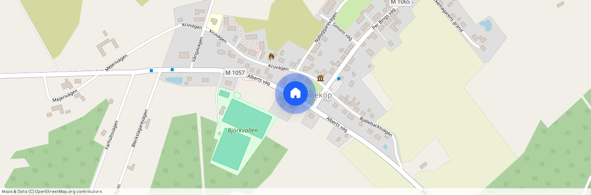 Önneköp Alberts väg, Hörby