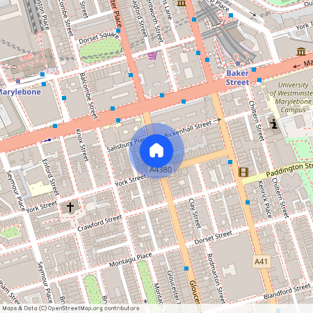 Gloucester Place, Marylebone, London, W1U