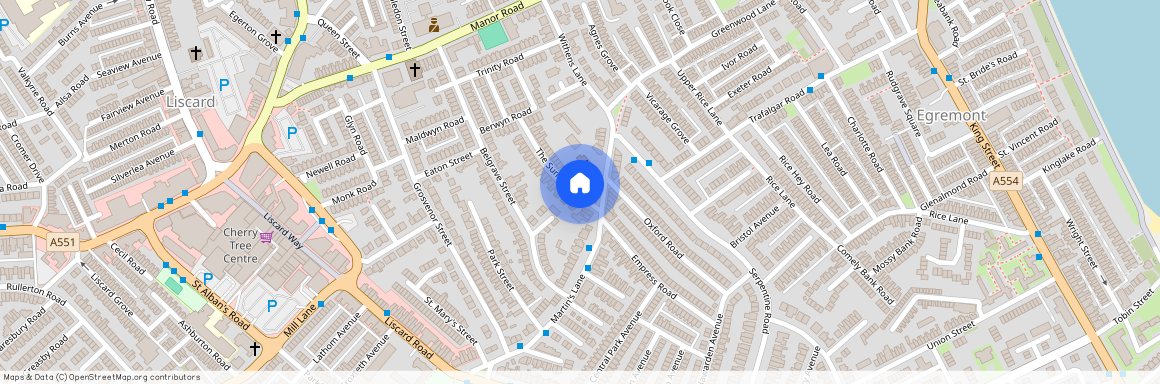 Martins Lane, CH44 1BQ, Wallasey