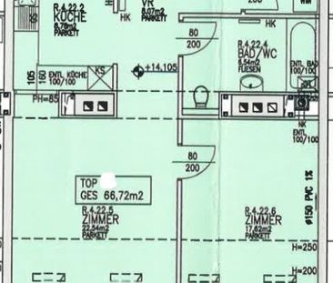 Geibelgasse - 2 Zimmer DG-Wohnung zu vermieten - Photo 3