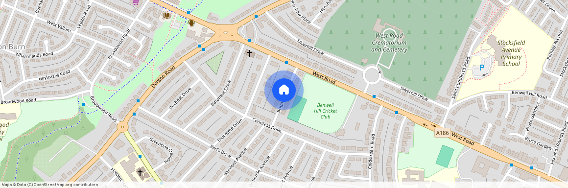 Brignall Gardens, Newcastle upon Tyne NE15