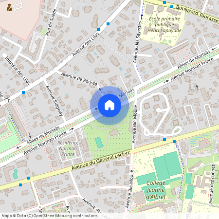 ALLEES DE MORLAAS, 64000, Pau