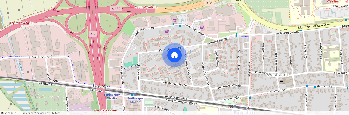 Karlsruherstraße 21, 69469 Weinheim