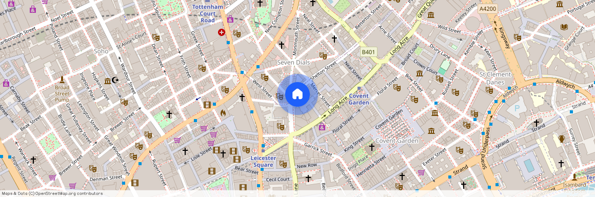 Shelton Street, Seven Dials WC2