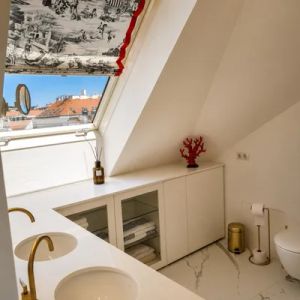 Luxus Penthouse vollmöbliert vollklimatisiert herrlich Wien Rundblick - Photo 2