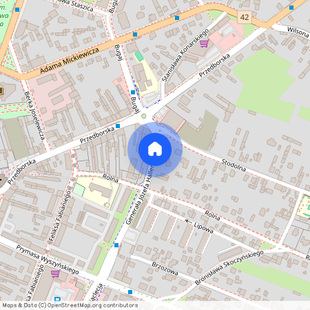 ul. Stodolna, Radomsko, radomszczański, łódzkie