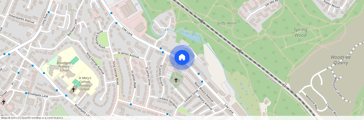 Low Lane, Horsforth, Leeds, West Yorkshire, LS18