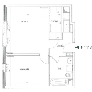 Location Appartement 2 pièces 45m² MONTREUIL 93100 - Photo 2