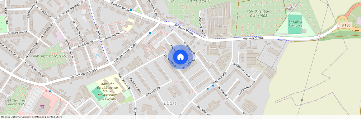 Ahornstraße 38, 04600 Altenburg