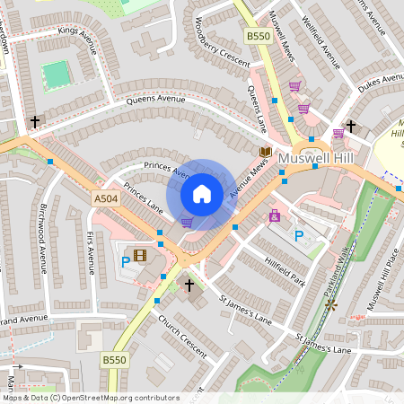 Princes Avenue, Muswell Hill, London