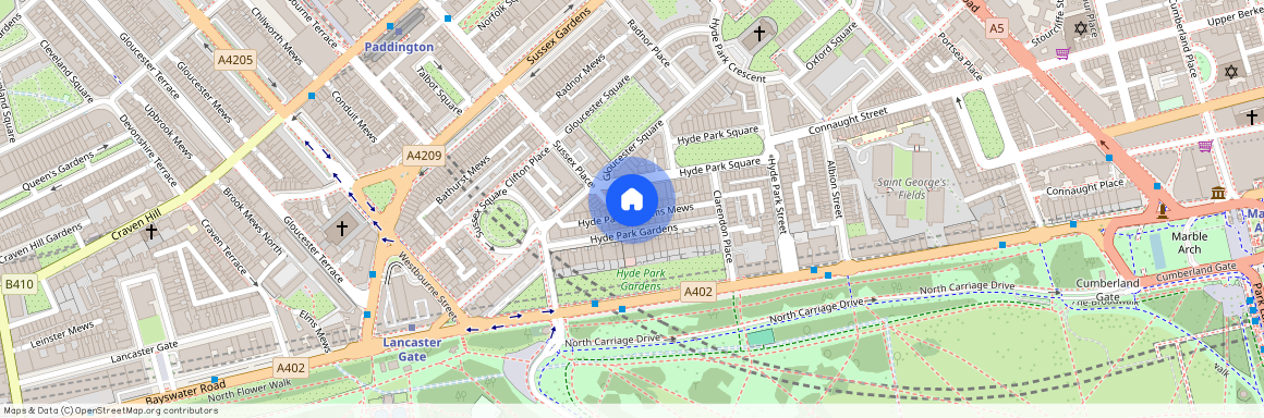 39, Hyde Park Gardens Mews, Hyde Park, London, W2 2NX