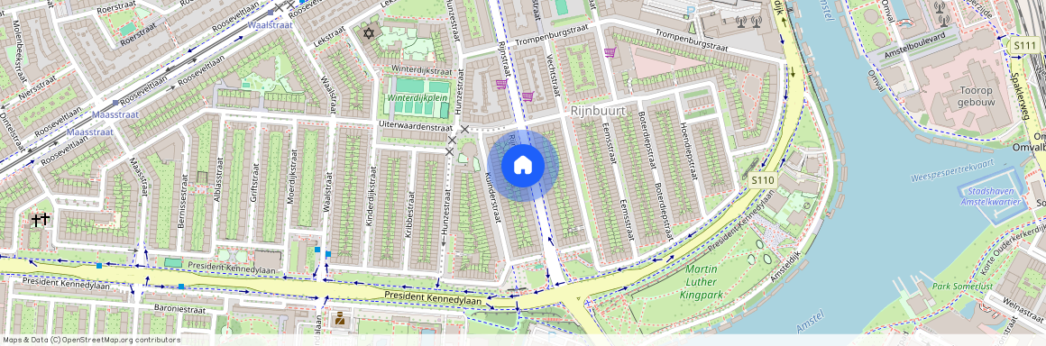 Amsterdam, 1079HT, Rijnstraat, 198