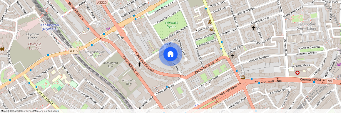 Pembroke, Kensington, London, W8