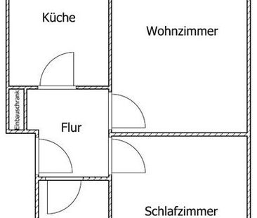 Tolle 2-Zimmer-Wohnung mit neuem Bad und Balkon - Photo 2