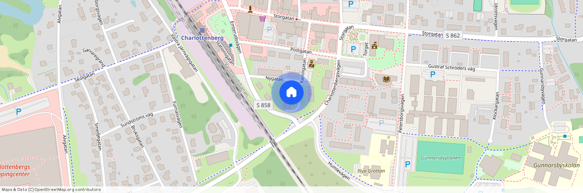 Charlottenberg, Värmland, Eda, Kansligatan 1b