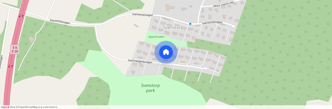 Gammelgårdsvägen, Hjärnarp