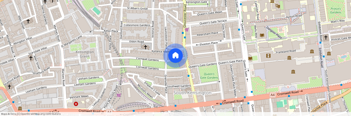 Cornwall Gardens, South Kensington, London, SW7